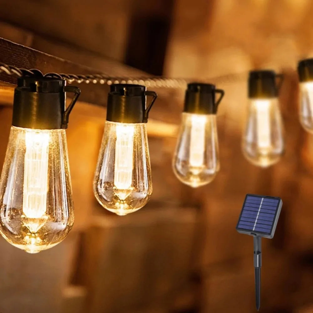 Solarne girlandy świetlne LED