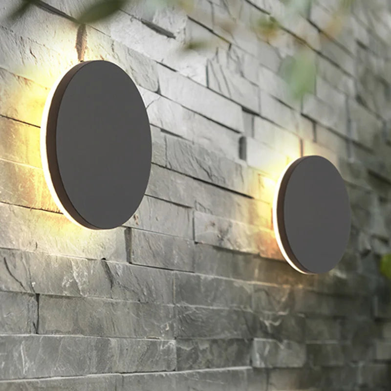 Nowoczesny kinkiet zewnętrzny LED IP65