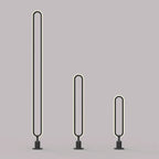 Minimalistyczna lampa słupkowa LED do ogrodu